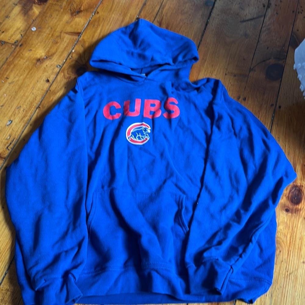 Authentic Blue Cubs Sweatshirt